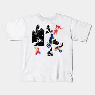 motocross Kids T-Shirt